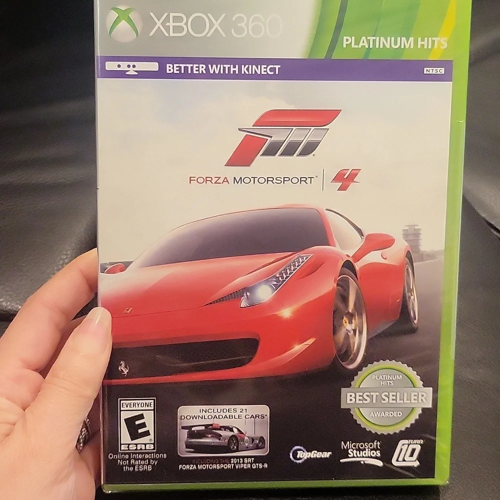 🎉Host Pick🎉Forza Motorsport 4 Four (Microsoft Xbox 360, 2011) New Factory Seal